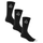 Full Stone Socks Black 3Pack