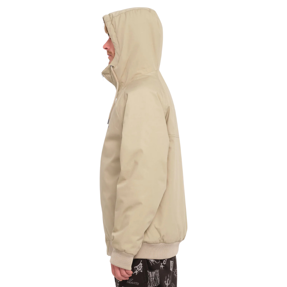 Volcom Hernan 10K Jacke Khaki Stoked Boardshop