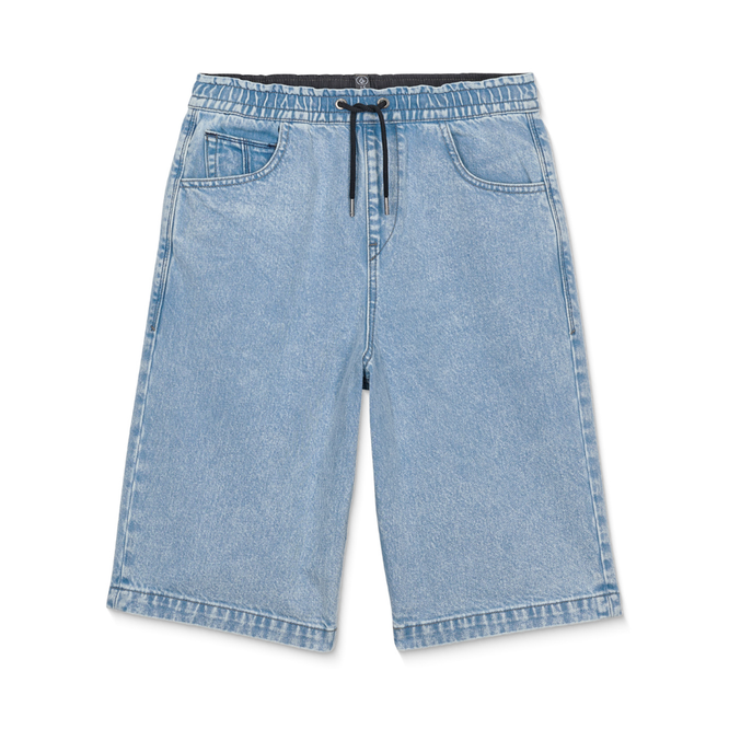 Kids Freazy Loose Denim EW Short Pala Aqua