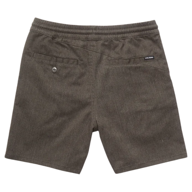 Kids Frickin Elasticated Waist Short Charcoal Heather