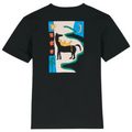 Kinder Longosnake T-Shirt Blue Wash