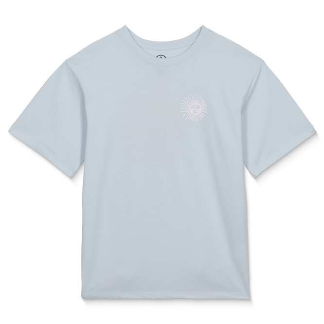 Kids Mazatlan Basic T-Shirt Light Blue Acid