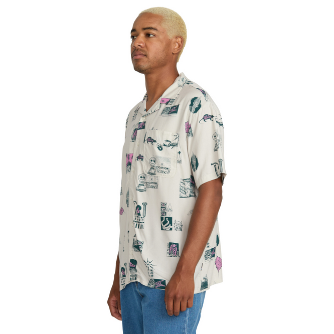 Mistostone Shortsleeve Hemd Stone