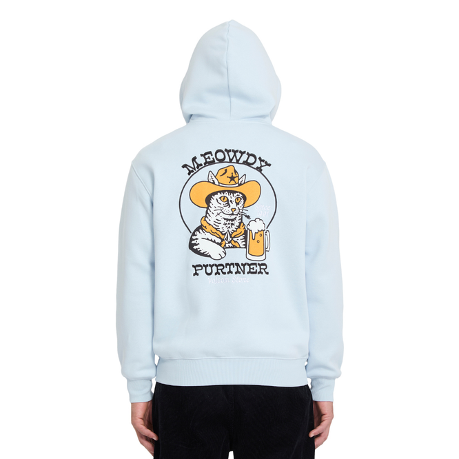 Noder Hoodie Light Blue Acid