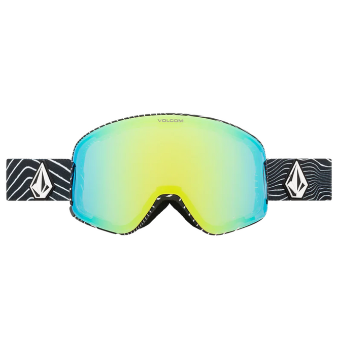 Odyssey Op Art + Gold Chrome Lens Snowboardbrille