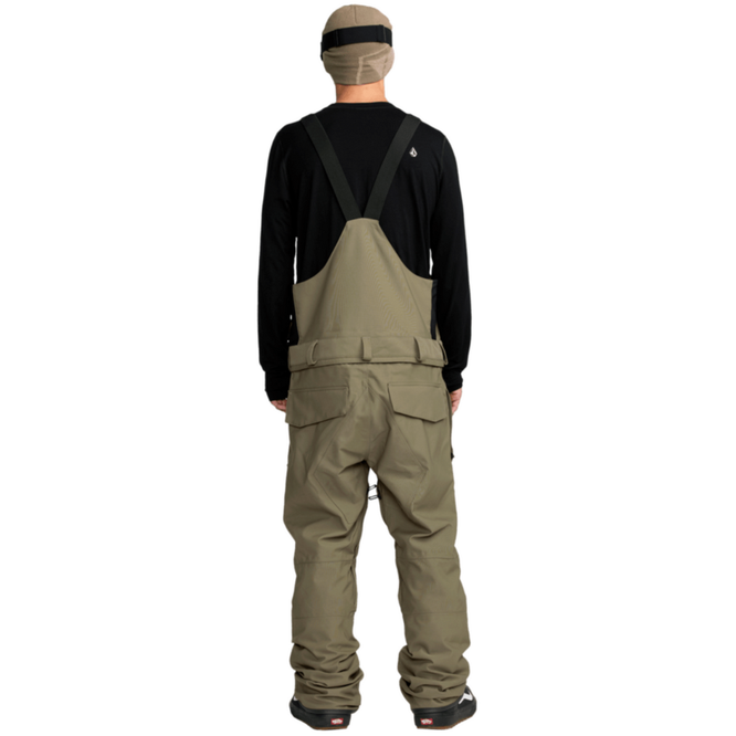 Roan Bib Overall Military