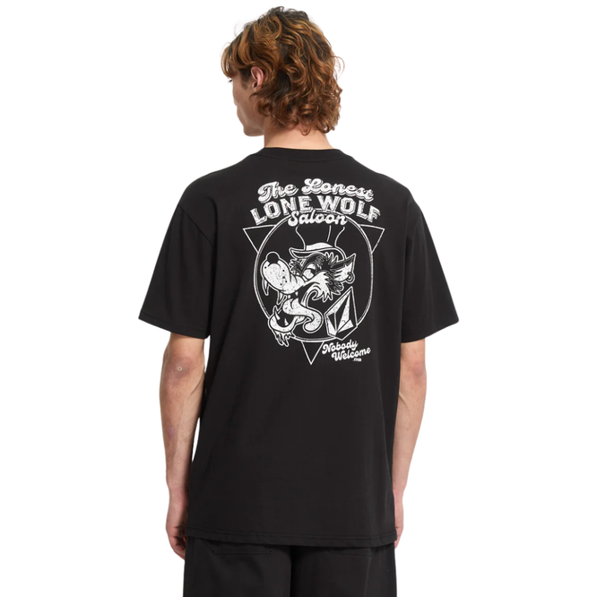 Solo Wolf T-Shirt Black
