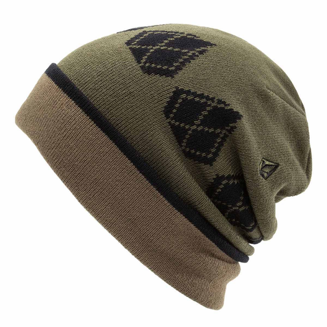 Stone Funk Beanie Dark Green