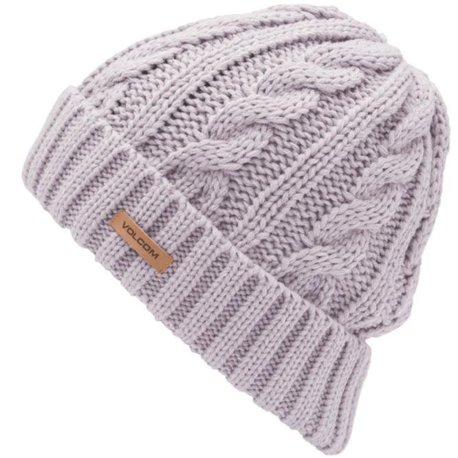 Stone Knit Beanie Lavender Aura
