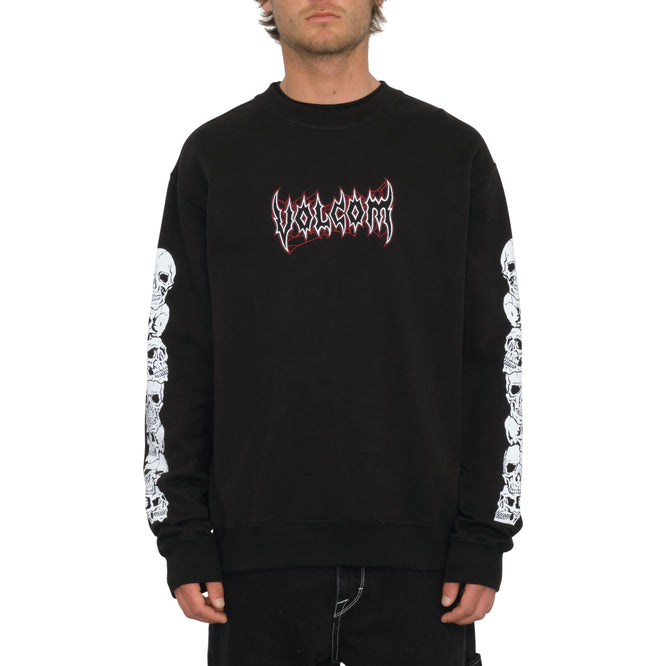 Stone Lord Crew Sweatshirt Schwarz