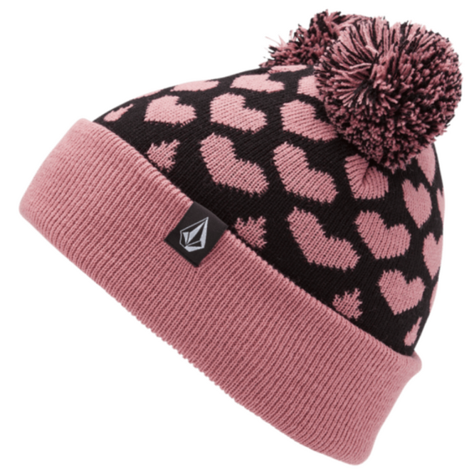 Stone Pom Beanie Black