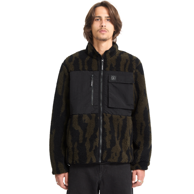 Storm Stone Zip Fleece Sage Leaf