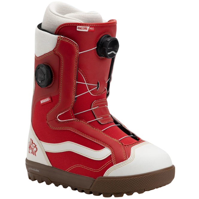 Womens Encore Pro Racing Red/Marshmellow Snowboard Boots