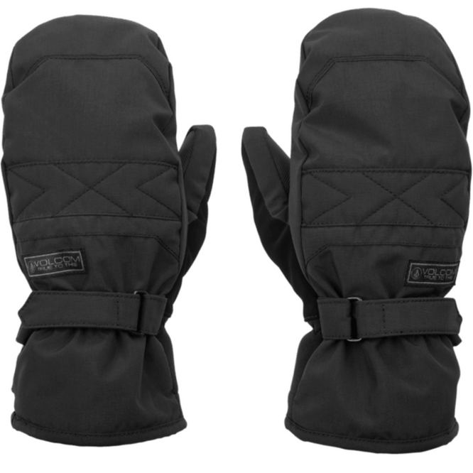 Womens Peep Gore-Tex Handschuhe Schwarz