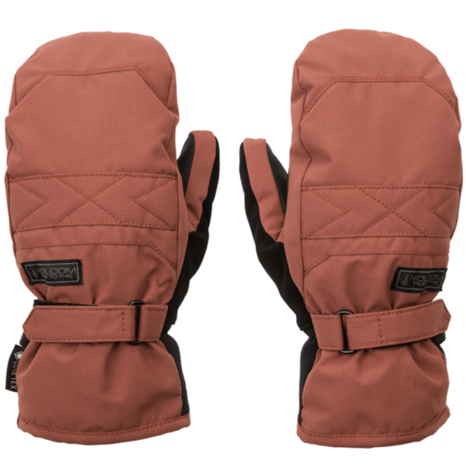 Damen Peep Gore-Tex Handschuhe Henna