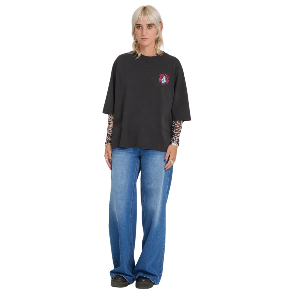 Womens Voltrip T-Shirt Vintage Black