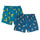Avocado & Broccoli 2pack Boxershorts Healthy Blue