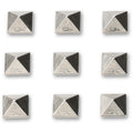 Pyramidennieten Chrom