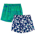 Lousy Plain 2pack Boxershorts Black/ White