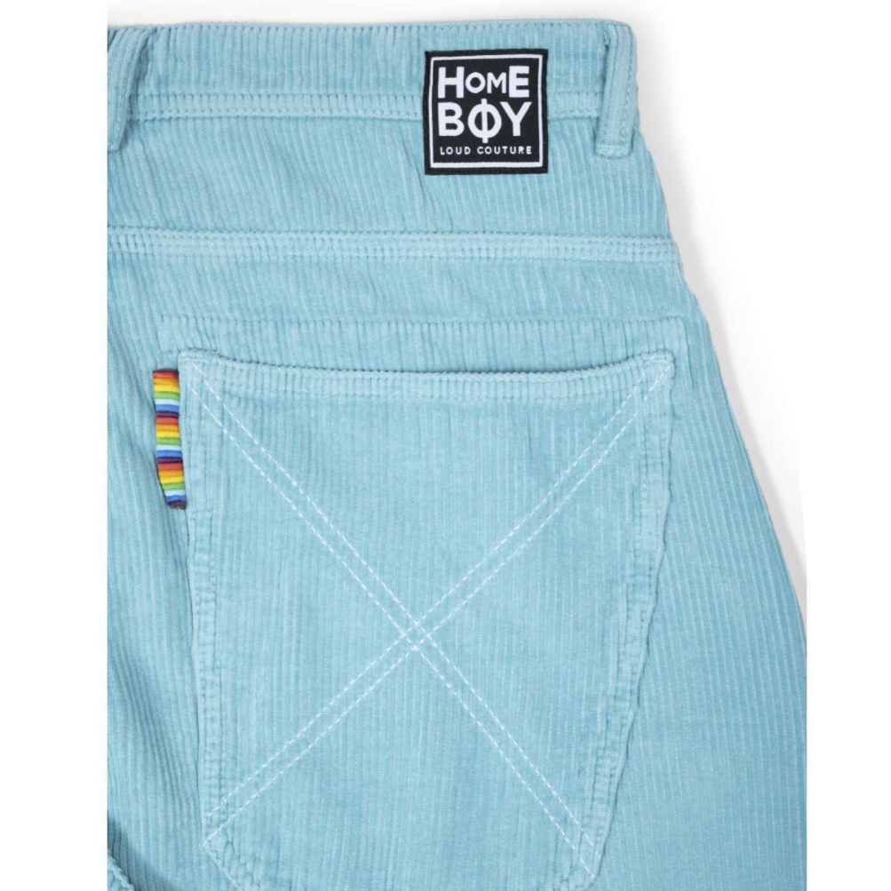 X-Tra Baggy Cord Pants Ice Blue