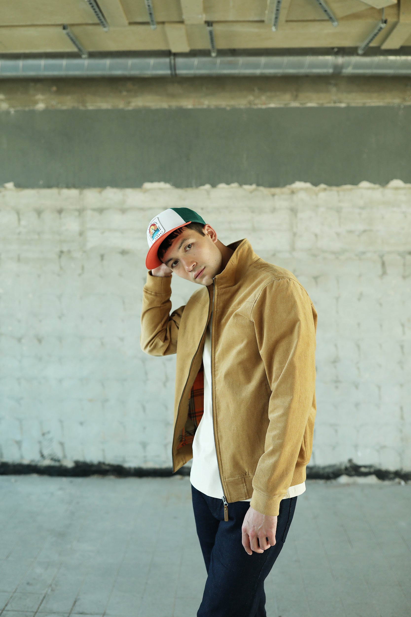Stonefinger Meshcap Navy/ Red
