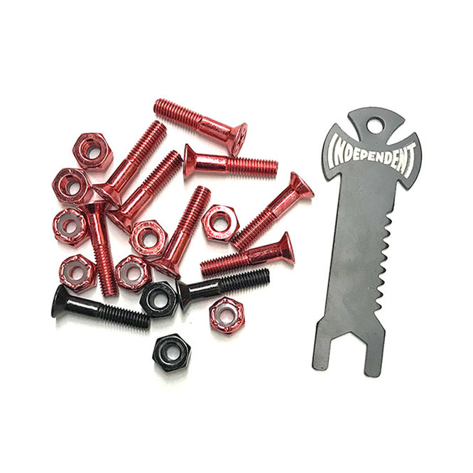 Rot/Schwarz 1" Phillips Hardware Set mit Werkzeug