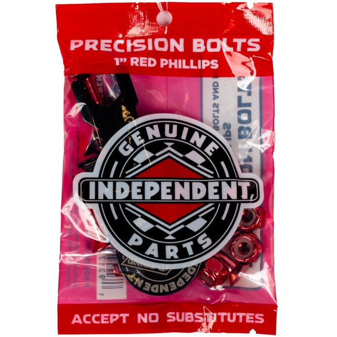 Rot/Schwarz 1" Phillips Hardware Set mit Werkzeug