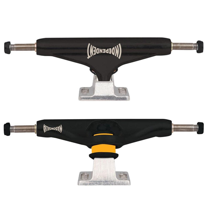 Stage 11 Pro Mason Silva Black 139 Skateboard Trucks