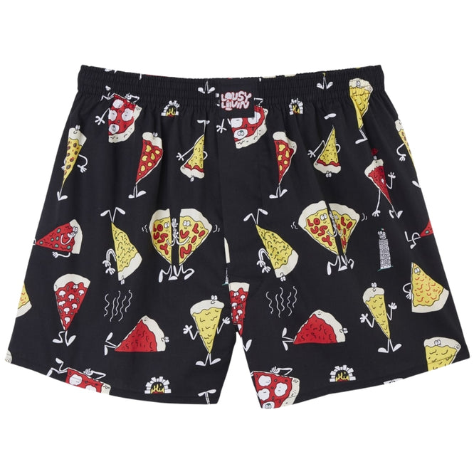 Pizza Boxershorts Black