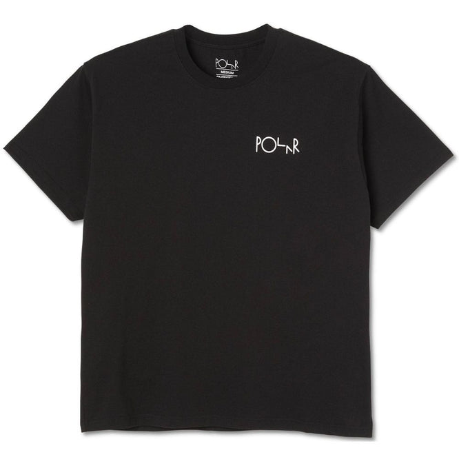 Kids Stroke Logo T-shirt Black