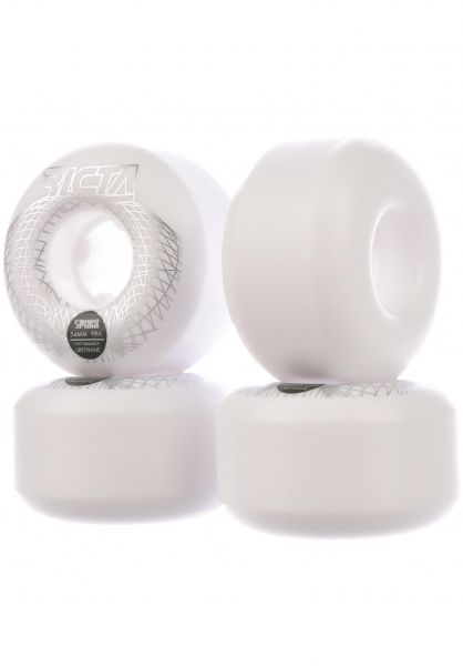 Sparx Wireframe 99a White/Grey 54mm Skateboard Wheels