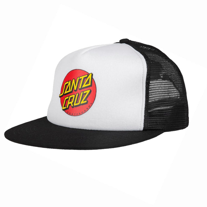 Classic Dot Mesh Cap Black/ White