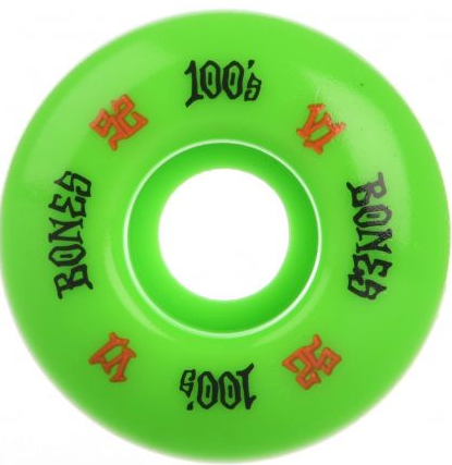 100s Green Bones OG formula V1 Standard 100a 52mm Skateboard Wheels