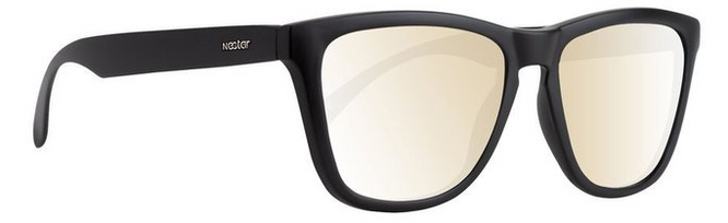 Cobalt Blue Light Blocker Wayfarer Sunglasses Black