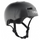 Skate/BMX-Helm mit einfarbigem Spritzschutz in Weiß