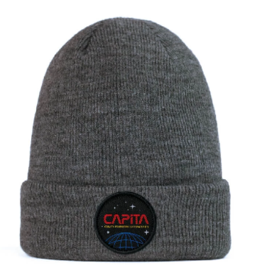 Space Beanie Dark Grey