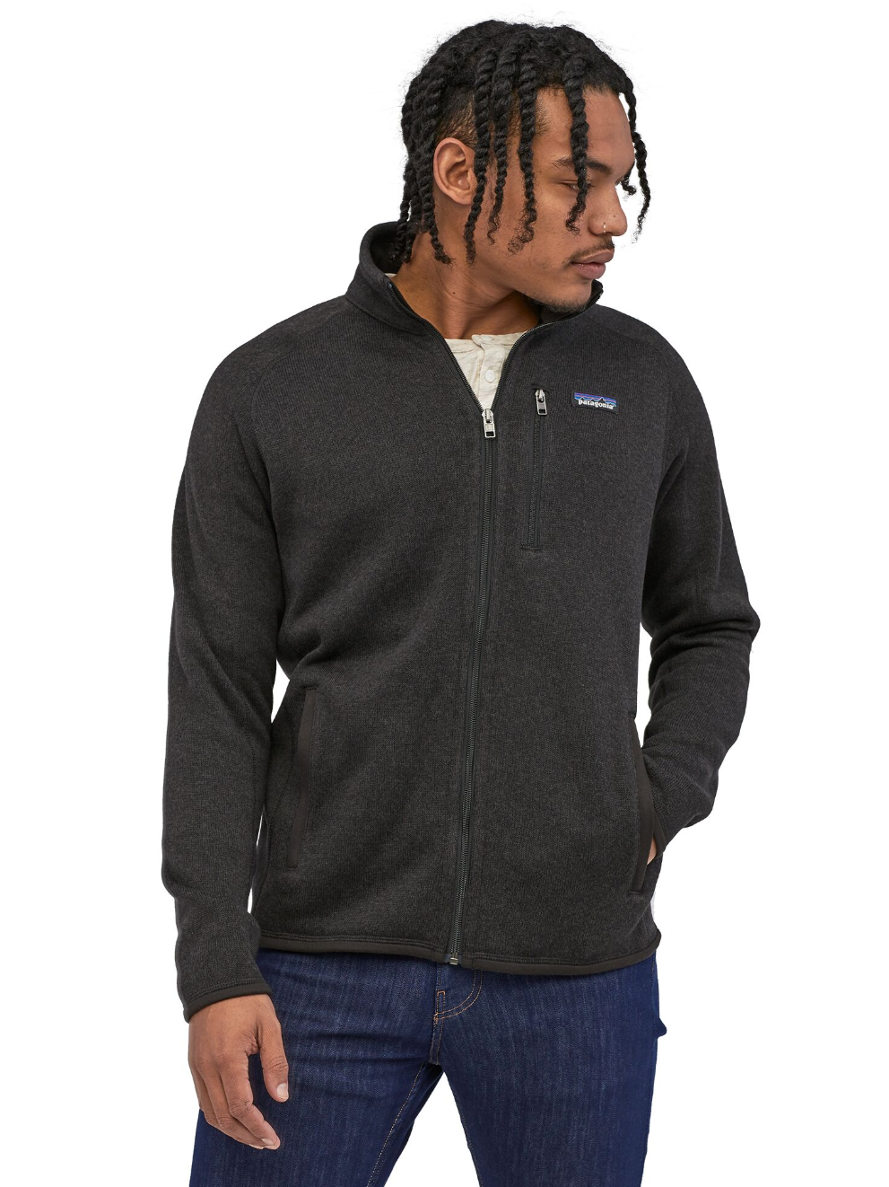 Better Sweater Fleece Jacke Schwarz