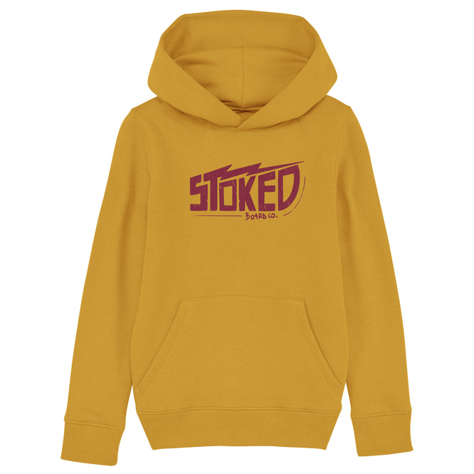 Kids Electric Hoodie Ochre