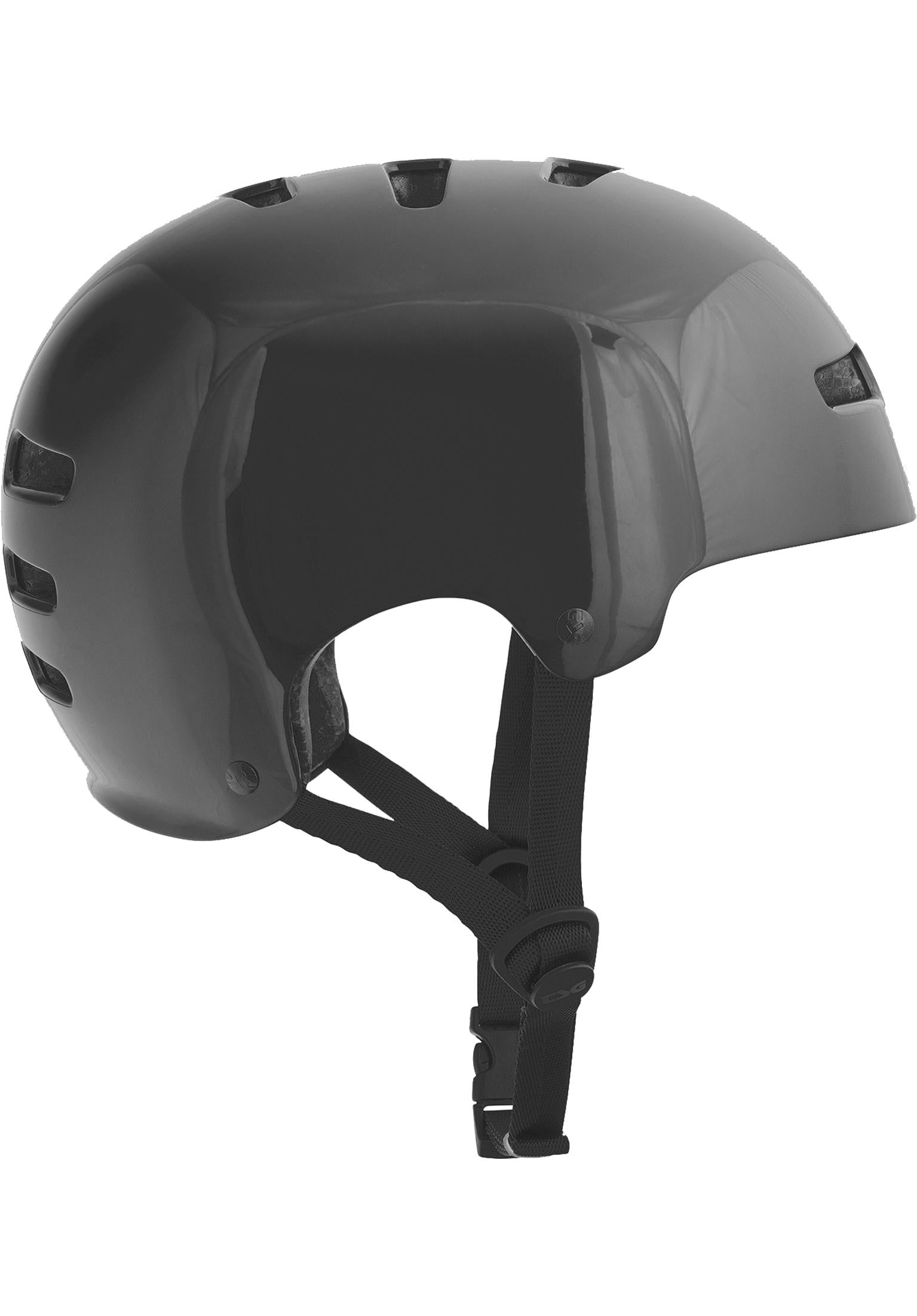 Kinder Evolution solide Farben gespritzt schwarz Helm