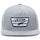 Full Patch Snapback Cap Heather Grey