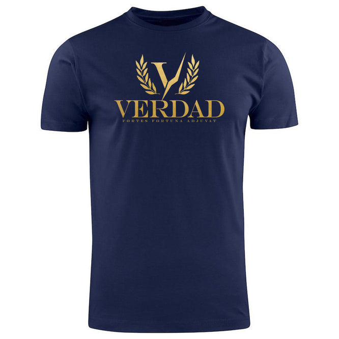 Laurel T-shirt Navy/ Gold