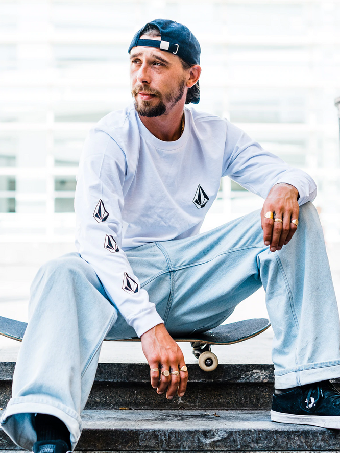Billow Denim Pants Light Blue