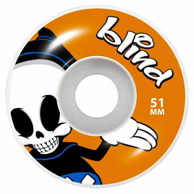 Reaper Character 99a 51mm Orange  Skateboard Wheels