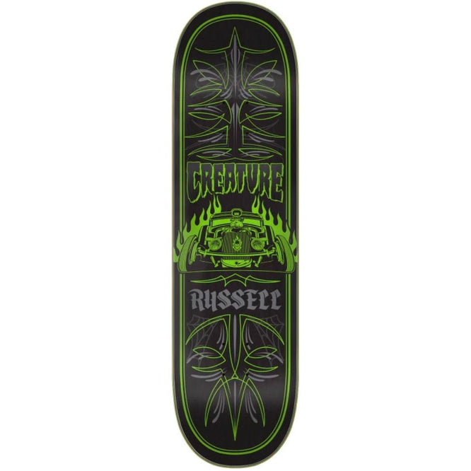 Russell To The Grave VX Black 8.6" Skateboard Deck