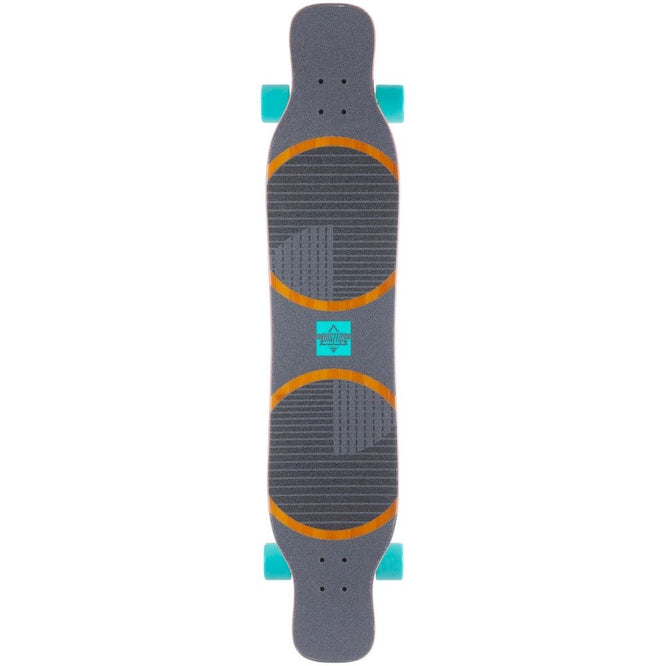 Wanderlust Teal/Purple 47" Complete Longboard