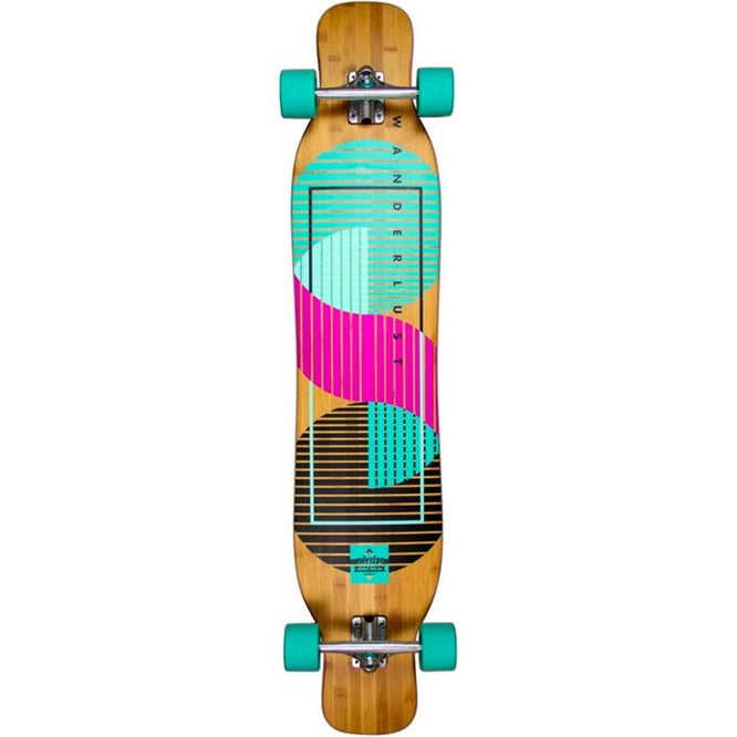 Wanderlust Teal/Purple 47" Complete Longboard