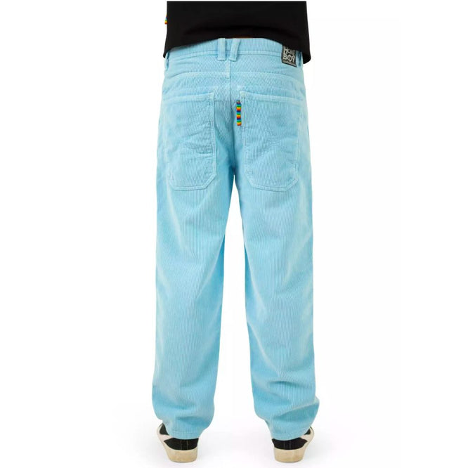 X-Tra Baggy Cord Pants Pool Blue