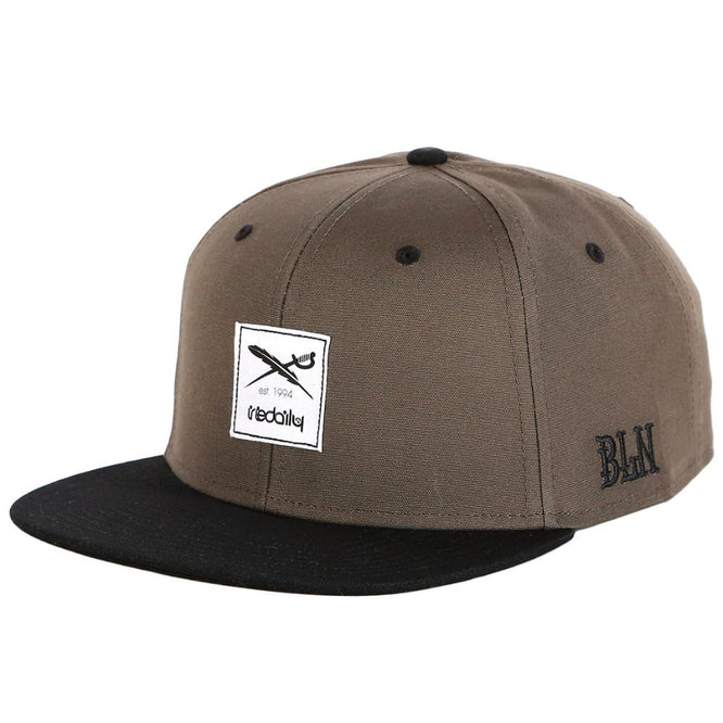 Daily Contra Snapback Cap Night Olive