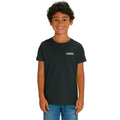Kids Mini Script T-Shirt French Navy