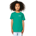 Kids Mini Script T-Shirt French Navy